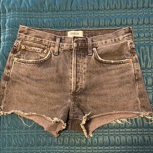 Agolde Parker Cut Off Shorts